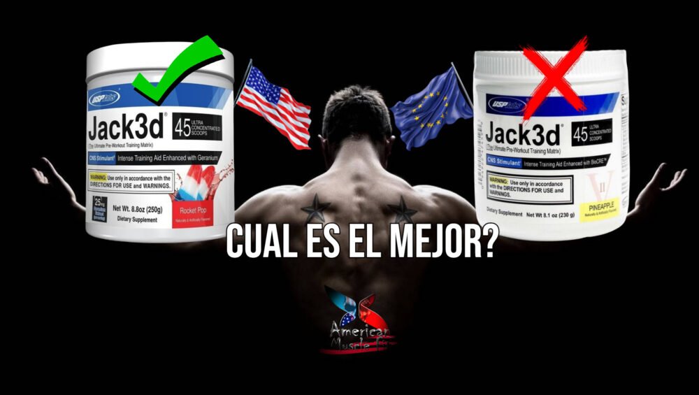 El pre entreno JACK3D original